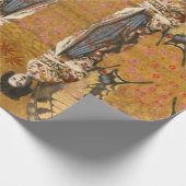 ヴィンテージ翼芸者ラッピング紙 ラッピングペーパー (角)