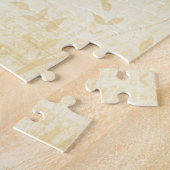 ヴィンテージ老化紙結婚ズ ジグソーパズル (側面)