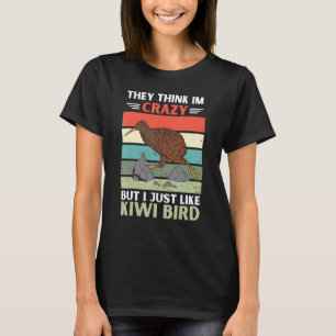 ヴィンテージ考えは私熱狂するはKiwi Bが好き Tシャツ