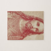 ヴィンテージ聖なるハート ジグソーパズル (横)