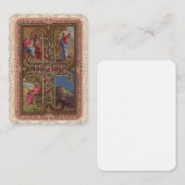 ヴィンテージ聖カードイエスレースカトリック エンクロージャーカード (正面/裏面)