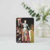 ヴィンテージ聖ジョアンダルク祈りの言葉聖札 プレイスカード (スタンド正面)