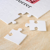 ヴィンテージ聖ジョージとドラゴン中世アート ジグソーパズル (側面)