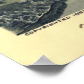 ヴィンテージ聖パウロMNの地図（1893年） ポスター (角)