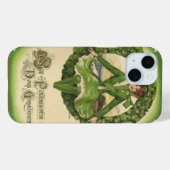 ヴィンテージ聖パトリックの日、アイリッシュグラスとのリース Case-Mate iPhoneケース (裏面 (横))
