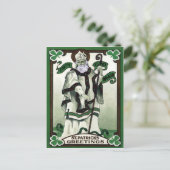 ヴィンテージ聖パトリックの日 ポストカード (スタンド正面)