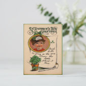 ヴィンテージ聖パトリックの日 ポストカード (スタンド正面)