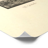 ヴィンテージ聖ポール・ミネソタの写真地図(1906) ポスター (角)