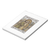 ヴィンテージ聖書の裏切りキス ノートパッド (回転)