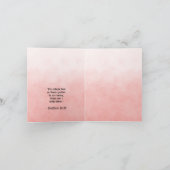 ヴィンテージ聖書聖体サンゴ ノートカード (内部)