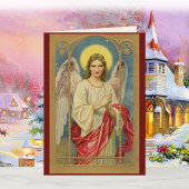 ヴィンテージ聖書聖句クリスマスグリーティングカード シーズンカード