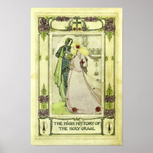 ヴィンテージ聖杯のカバーbyジェシー・M・キング ポスター (正面)
