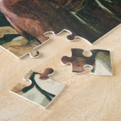 ヴィンテージ聖職者、コーヒーまたは紅茶と司祭 ジグソーパズル (側面)