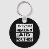 ヴィンテージ聴覚障害ろう者認識度ASL標識L キーホルダー (裏面)