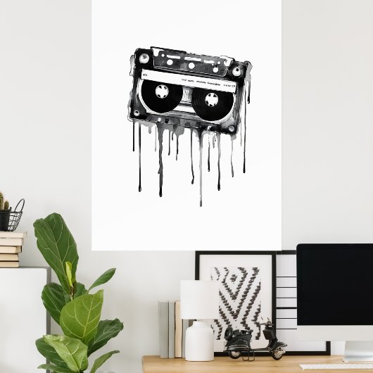 ヴィンテージ聴診器 ポスター (ホームオフィス)