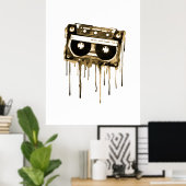 ヴィンテージ聴診器 ポスター (ホームオフィス)