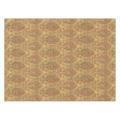 ヴィンテージ職人マッキントッシュスタイルバラパターン テーブルクロス (正面(横))