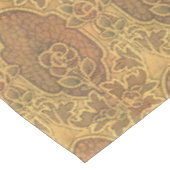 ヴィンテージ職人マッキントッシュスタイルバラパターン テーブルクロス (アングル)