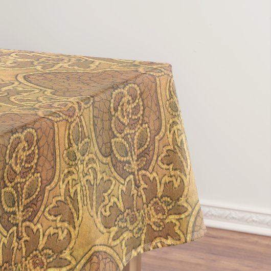 ヴィンテージ職人マッキントッシュスタイルバラパターン テーブルクロス (インサイチュ)