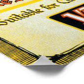 ヴィンテージ肺強壮薬の広告 ポスター (角)