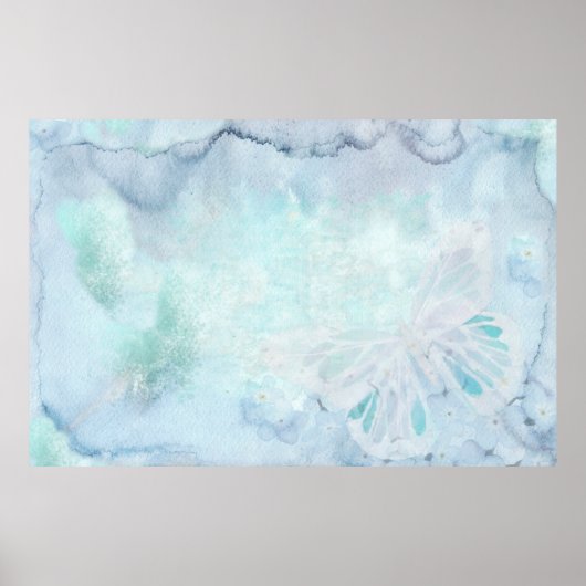 ヴィンテージ背景紙テクスチャ ポスター (正面)