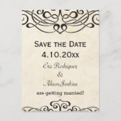 ヴィンテージ背景（ケルト模様） 案内ポストカード (正面)