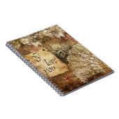 ヴィンテージ背景 ノートブック (右側)