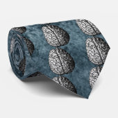 ヴィンテージ脳スケッチネクタイ ネクタイ (ロール)