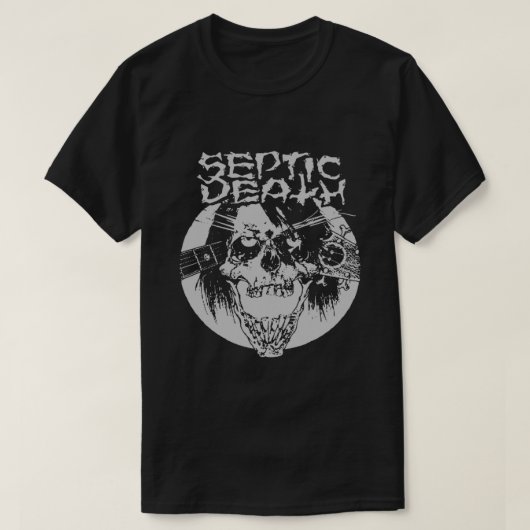ヴィンテージ腐敗死バンドセットアップ公式 Tシャツ (デザイン正面)