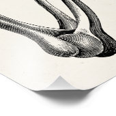 ヴィンテージ腕のボーンパーソナライズされたレトロボーン フォトプリント            (角)