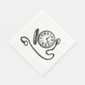 ヴィンテージ腕時計 スタンダードランチョンナプキン (角)