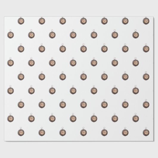 ヴィンテージ腕時計 ラッピングペーパー (フラット)