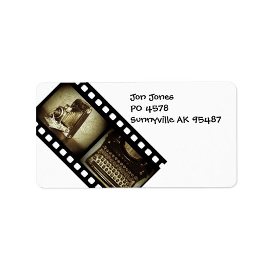 ヴィンテージ膜 ラベル (正面)