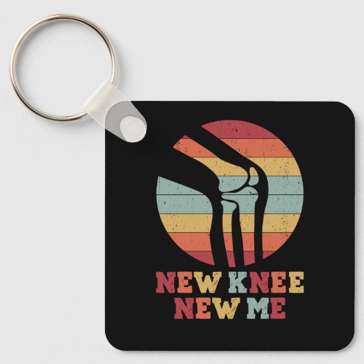 ヴィンテージ膝置換手術回復新膝 キーホルダー (正面)