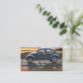 ヴィンテージ自動修理事業 名刺 (スタンド正面)