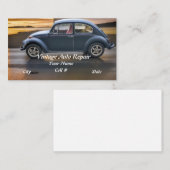 ヴィンテージ自動修理事業 名刺 (正面/裏面)