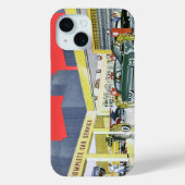 ヴィンテージ自動整備士完全車サービスガレージ Case-Mate iPhoneケース (裏面)