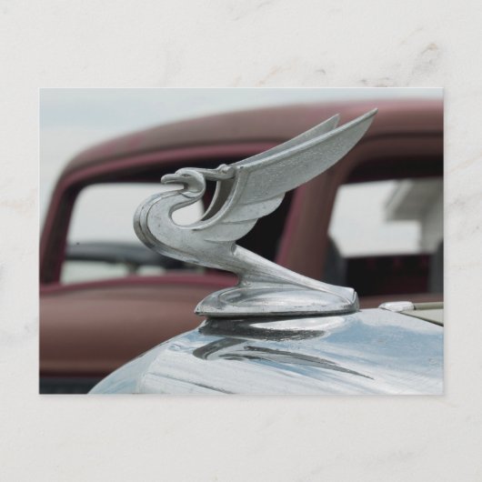 ヴィンテージ自動詳細 ポストカード (正面)
