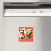 ヴィンテージ自動車マガジンの表紙 マグネット (インサイチュ (食洗機))