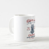 ヴィンテージ自動車会社 コーヒーマグカップ (正面左)