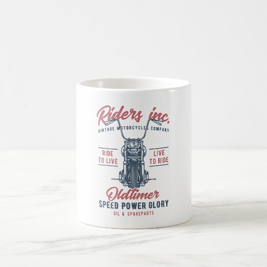 ヴィンテージ自動車会社 コーヒーマグカップ