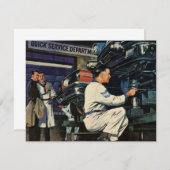 ヴィンテージ自動車修理サービス事業自動整備士 (正面/裏面)