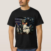 ヴィンテージ自動車修理サービス事業自動整備士 Tシャツ (正面)