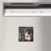 ヴィンテージ自動車修理整備士 マグネット (インサイチュ (食洗機))