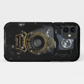 ヴィンテージ自動車用ブローニー折り畳みカメラ Case-Mate iPhoneケース (裏面(横))