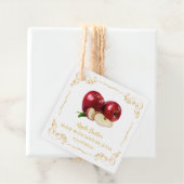 ヴィンテージ自家製アップルバタースクエアつるラベル フェイバータグ (インサイチュ)