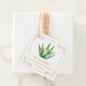 ヴィンテージ自家製アロエベラバタースクエアつるラベル フェイバータグ (インサイチュ)