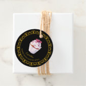 ヴィンテージ自家製カップケーキつるラベル フェイバータグ (インサイチュ)