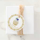 ヴィンテージ自家製カップケーキつるラベル フェイバータグ (インサイチュ)