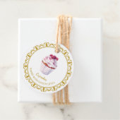 ヴィンテージ自家製カップケーキつるラベル フェイバータグ (インサイチュ)